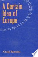 a certain idea of europe (softcover)
