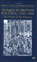 women in british politics, 1760-1860 (softcover)