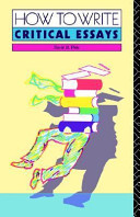 how to write critical essays (softcover)]