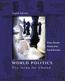 world politics: the menu for choice (softcover)]