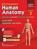 bd chaurasia's human anatomy, volume 2