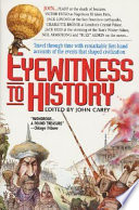 eyewitness to history [hardcover])