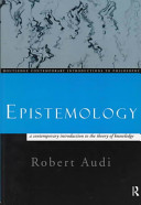 epistemology. a contemporary introduction to the theory of knowledge  [softcover)