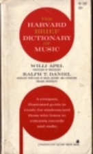 The Harvard brief dictionary of music