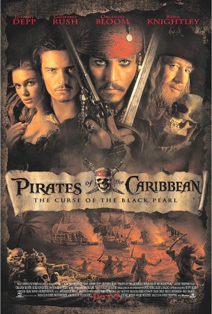 pirates of caribbean(the curse of the black pearl)
