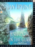 A shadow on the glass
