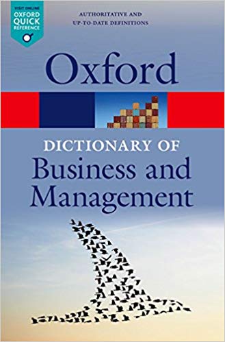 dictionary of business and management