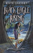 Black eagle rising

