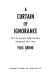 a curtain of ignorance