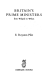 Britain's Prime Ministers from Walpole to Wilson

