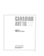 Canadian art today
