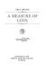 A measure of love
