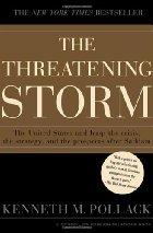The threatening storm
