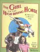 The girl on the high-diving horse
