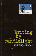 Writing by candlelight
