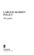 Labour market policy
