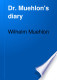 dr. muehlon's diary