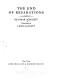 the end of reparations