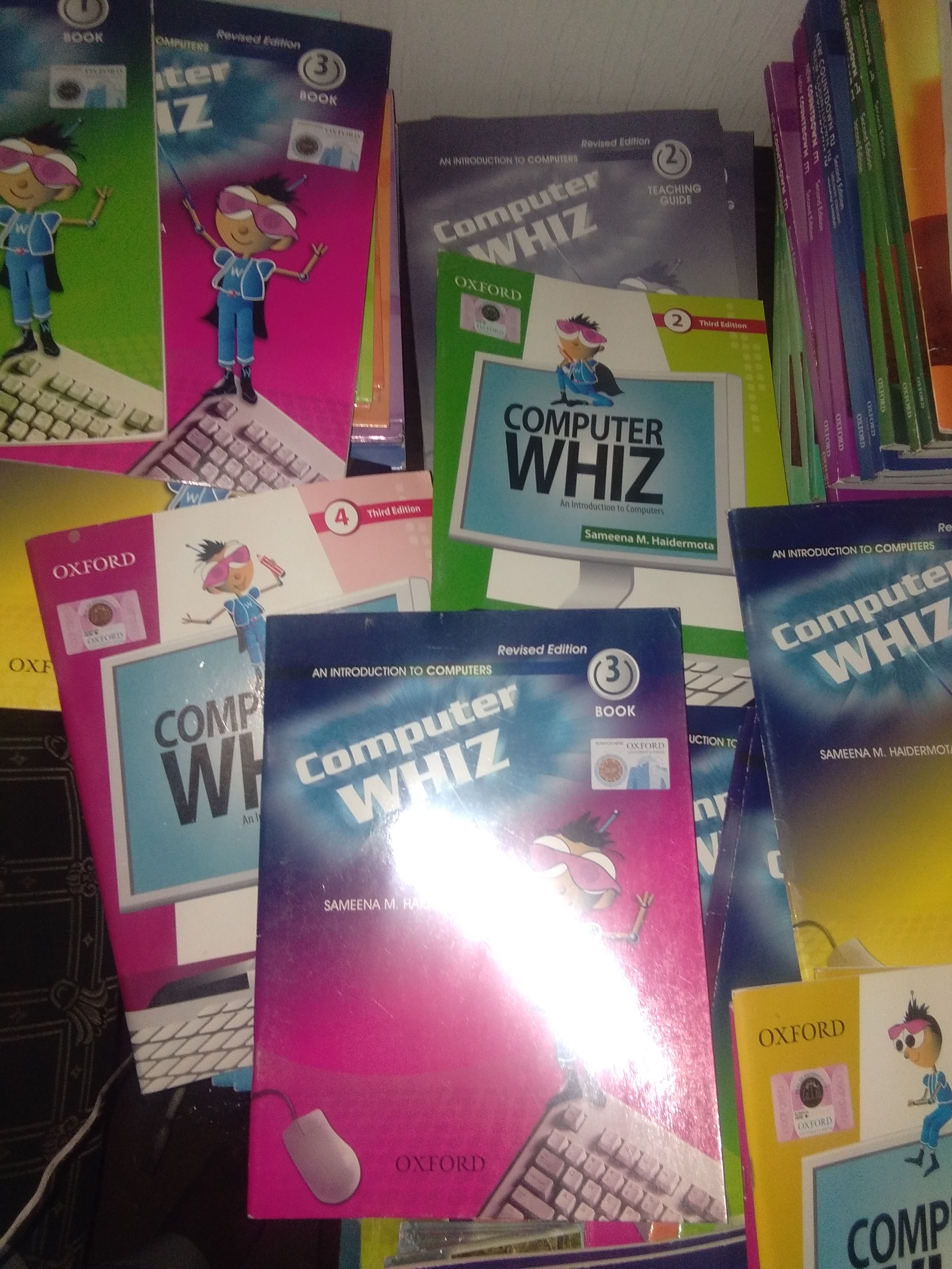 oxford computer whiz third  edition 1,2,3,4