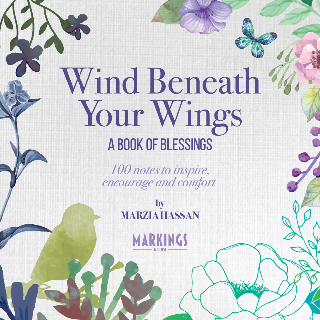 wind beneath your wings - a book of blessings